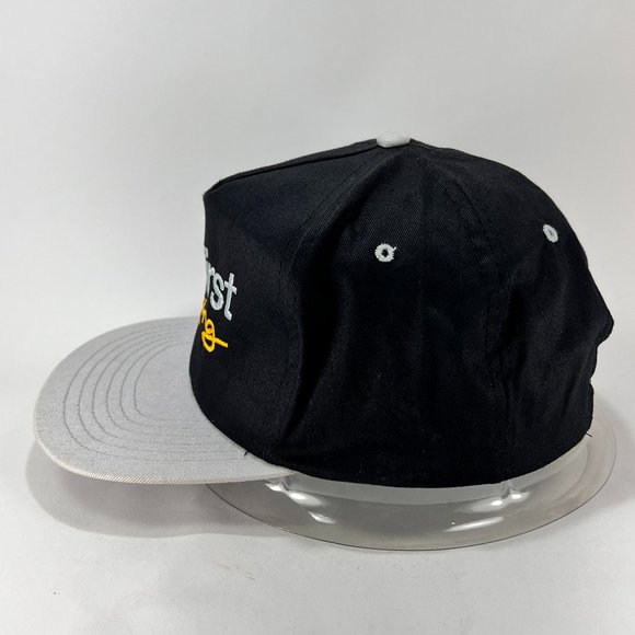 UniFirst Racing NASCAR Snap Back Hat Cap Chase Elliott Black Gray Adult Mens - Picture 3 of 14